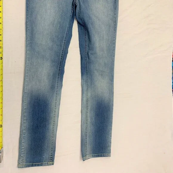 🪸🪸🪸 INC DENIM REGULAR FIT SKINNY LEG JEANS SIZE M 🪸🪸🪸 - Picture 2 of 6